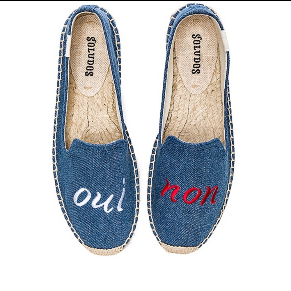 Soludos Oui Non Espadrille Smoking Shoes - 8